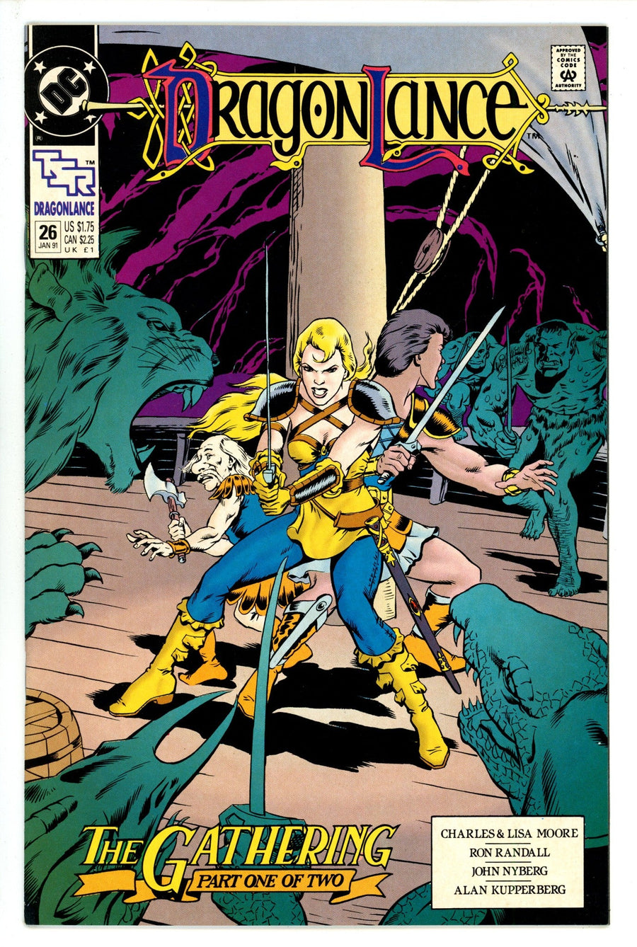 Dragonlance Comic Book   26  High Grade   (1991)