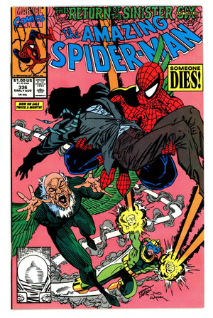 The Amazing Spider-Man Vol 1 336 VF+ (8.5) (1990)