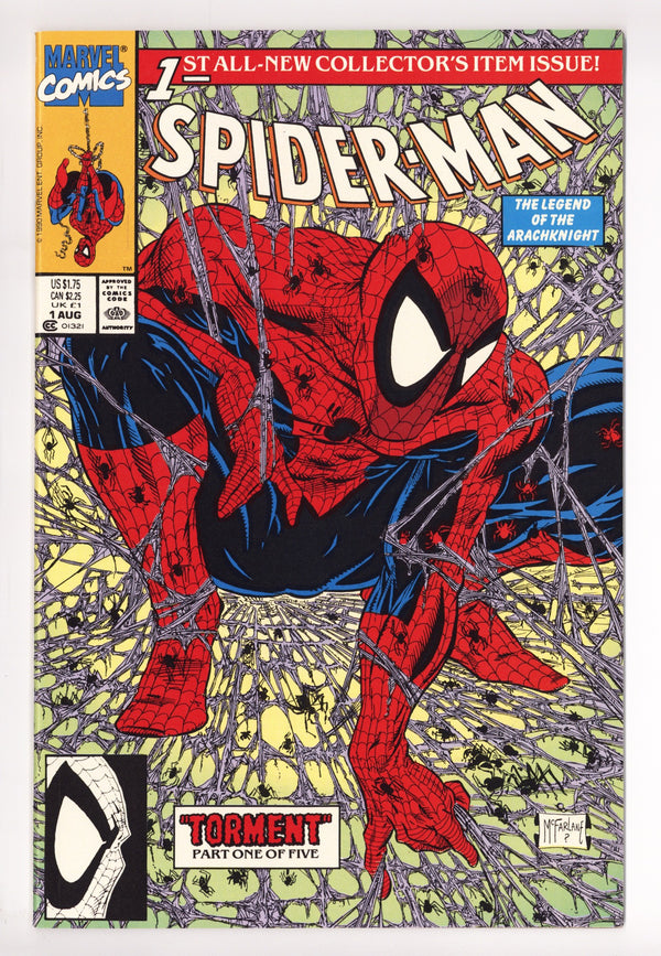 Spider-Man Vol 1 1 NM- (9.2) (1990)