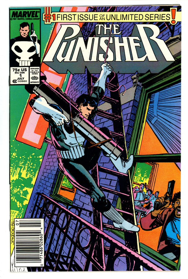 The Punisher Vol 2 1 VF/NM (9.0) (1987) Newsstand