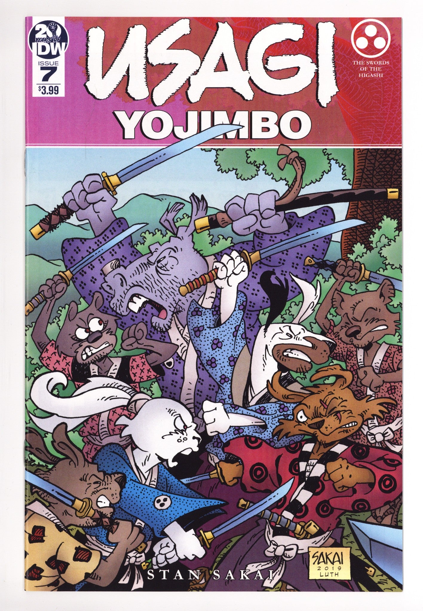 Usagi Yojimbo Vol 4 7 High Grade (2019) 