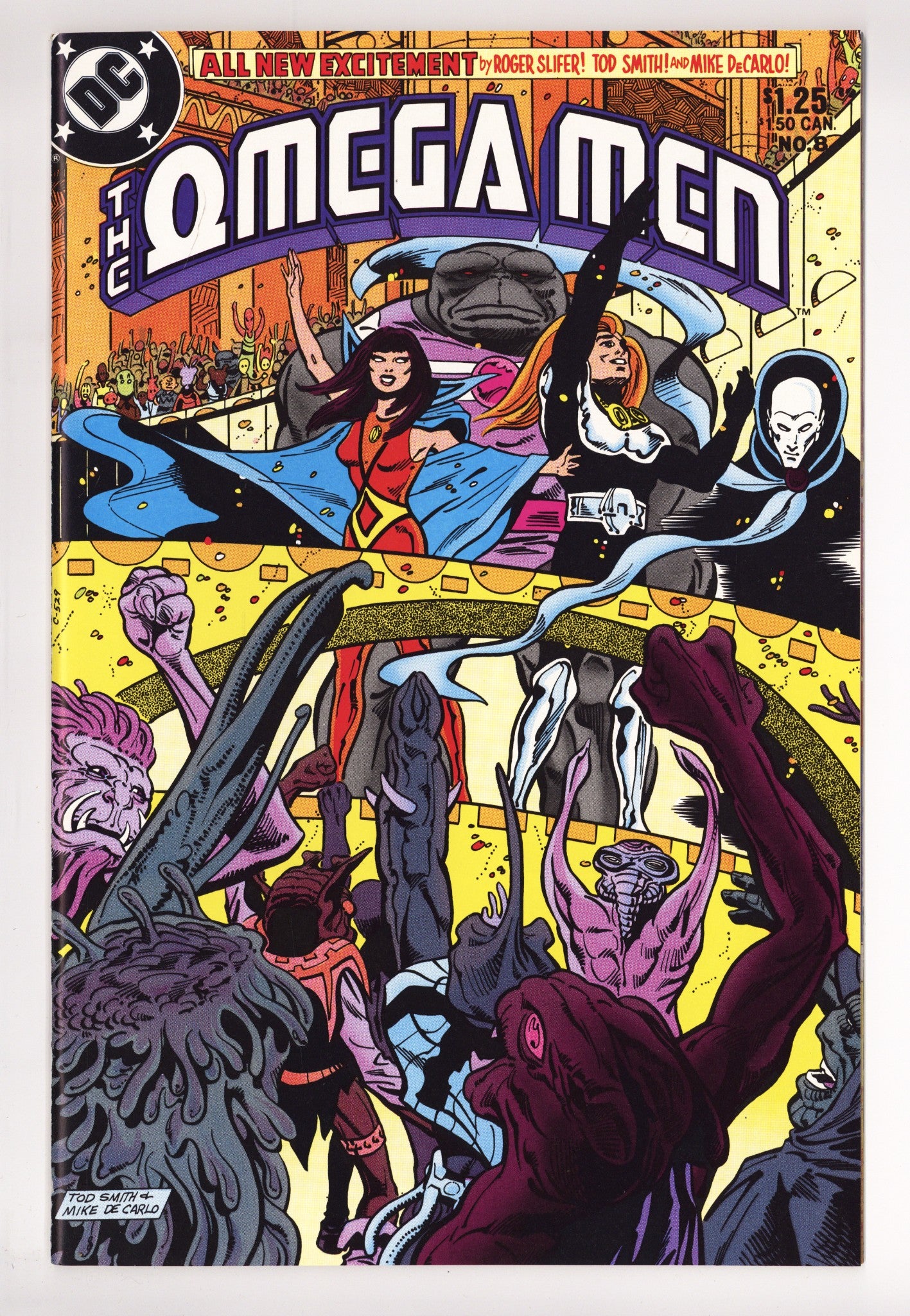 The Omega Men Vol 1 8 High Grade (1983) 