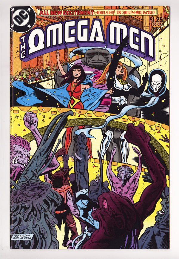 The Omega Men Vol 1 8 High Grade (1983)