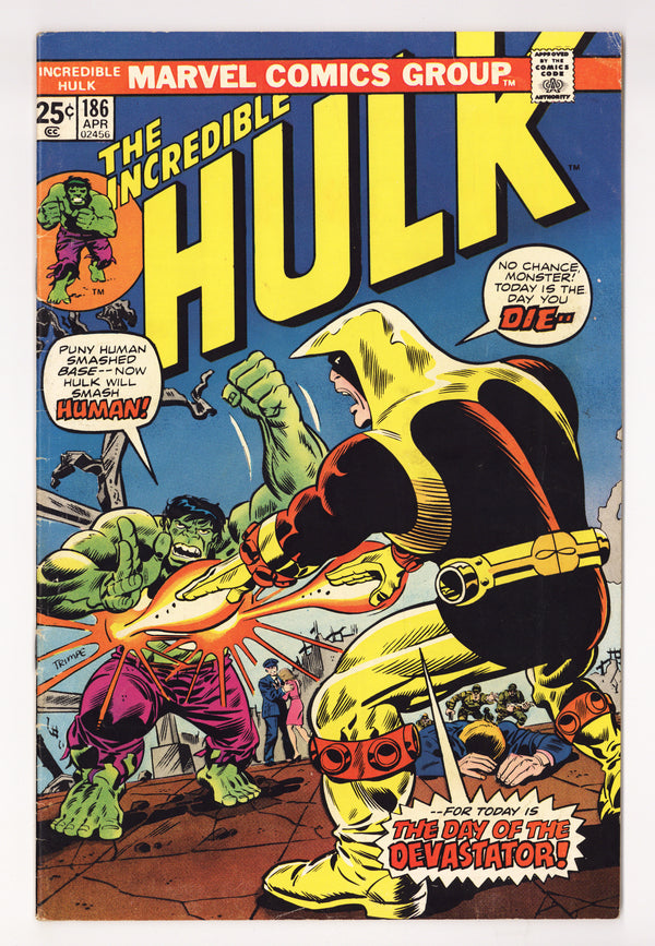 The Incredible Hulk Vol 1 186 Mid Grade (1975)