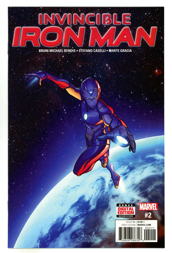 Invincible Iron Man Vol 3 2 High Grade (2017)
