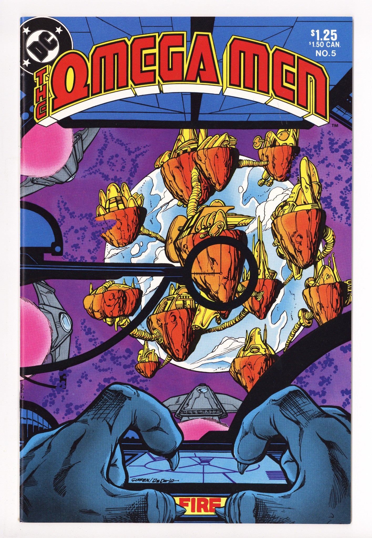 The Omega Men Vol 1 5 High Grade (1983) 