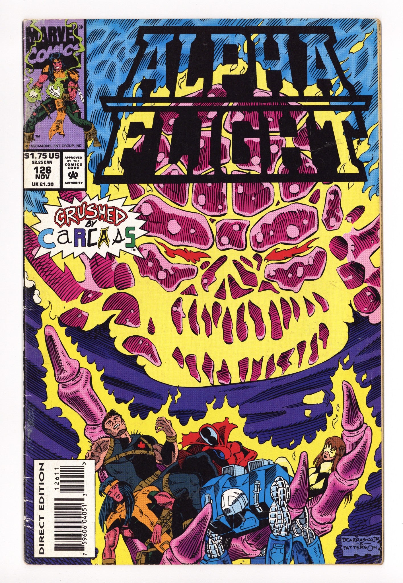 Alpha Flight Vol 1 126 Mid Grade (1993) 