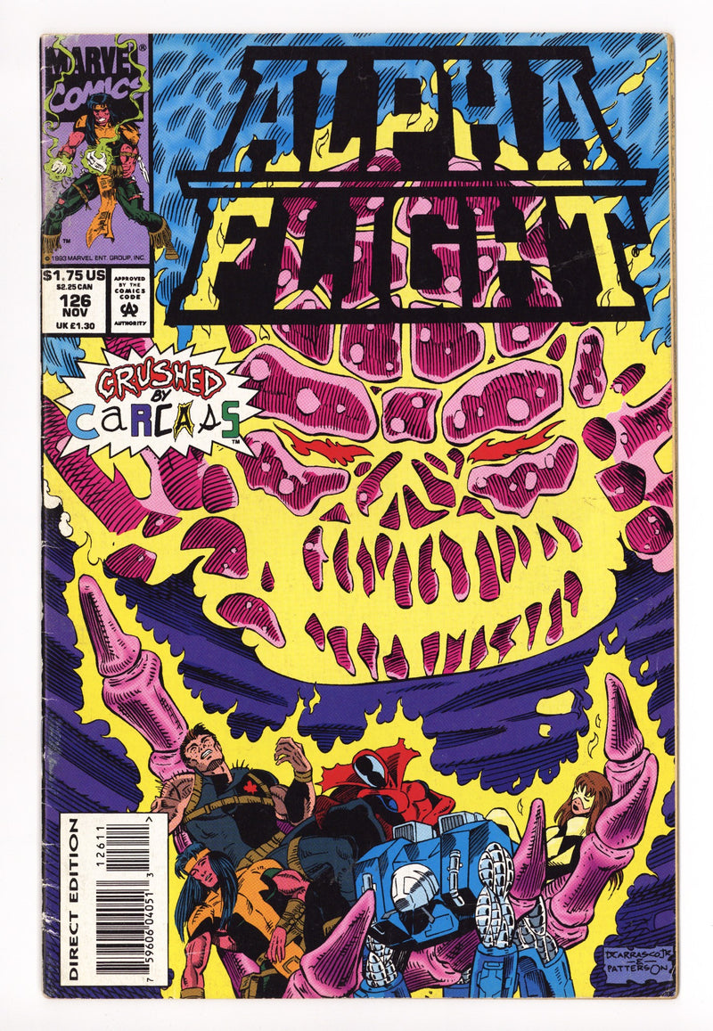 Alpha Flight Vol 1 126 Mid Grade (1993) 