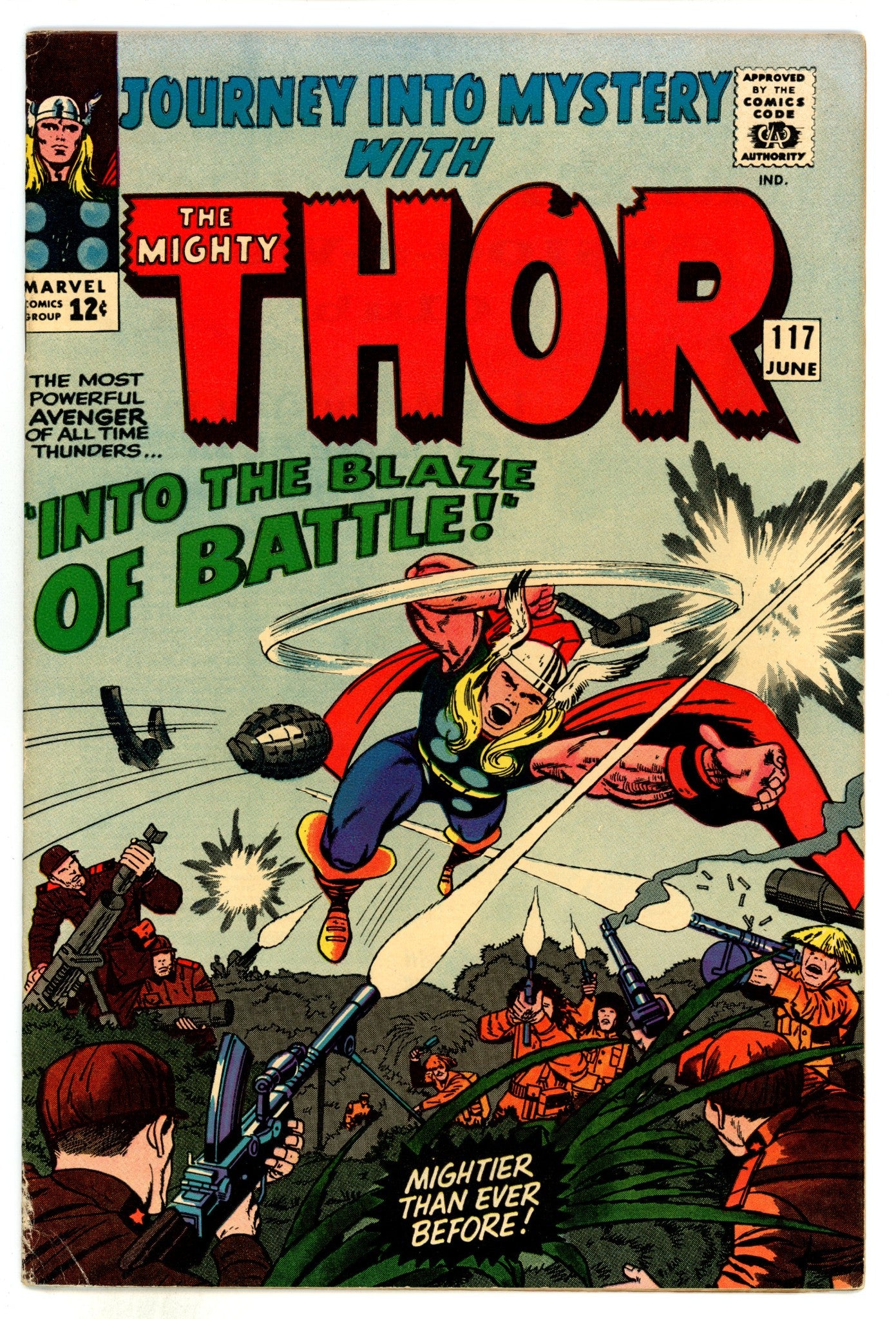 Journey into Mystery Vol 1 117  FN (6.0)  (1965)  