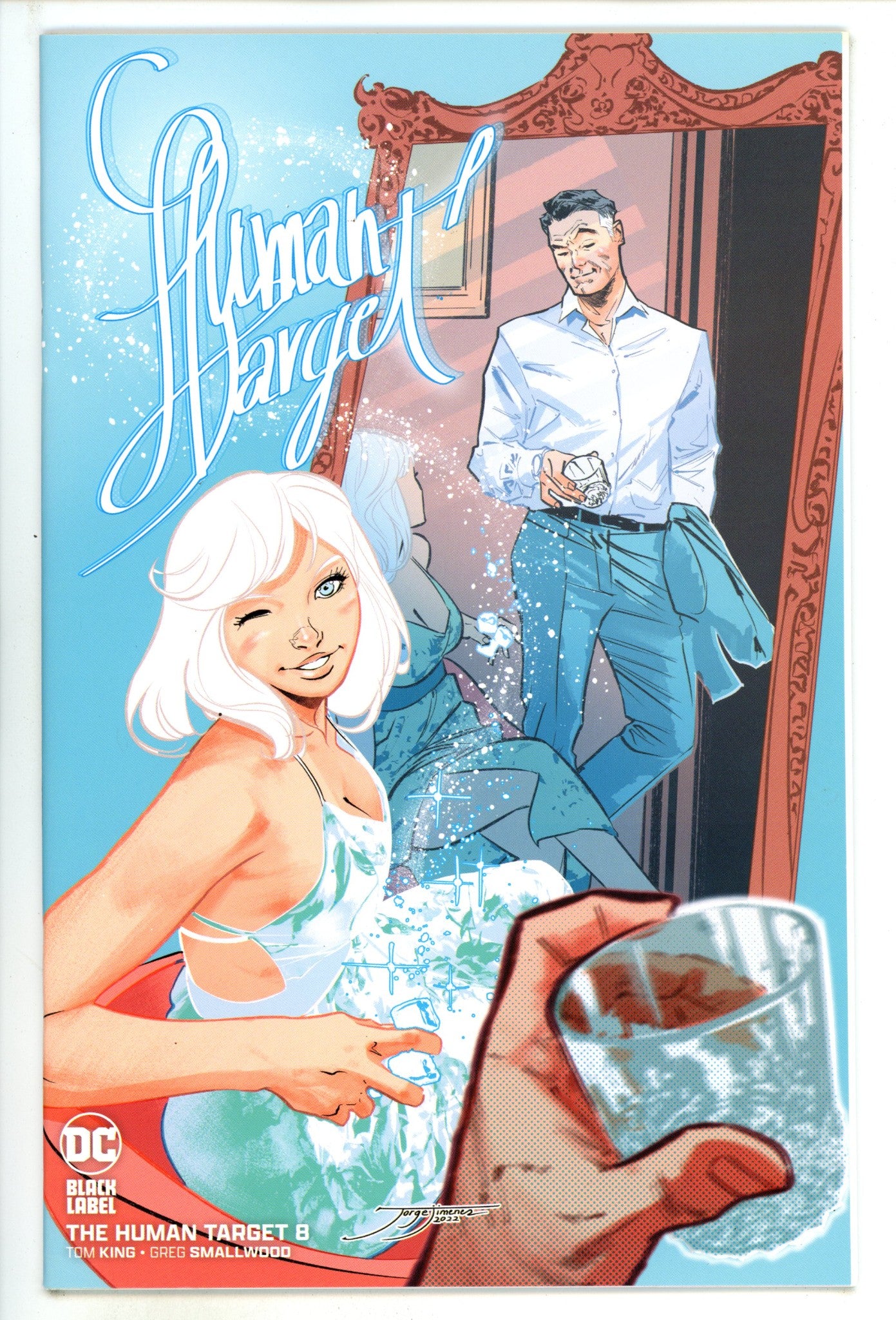 The Human Target Vol 5 8 High Grade (2022) Jimenez Variant 