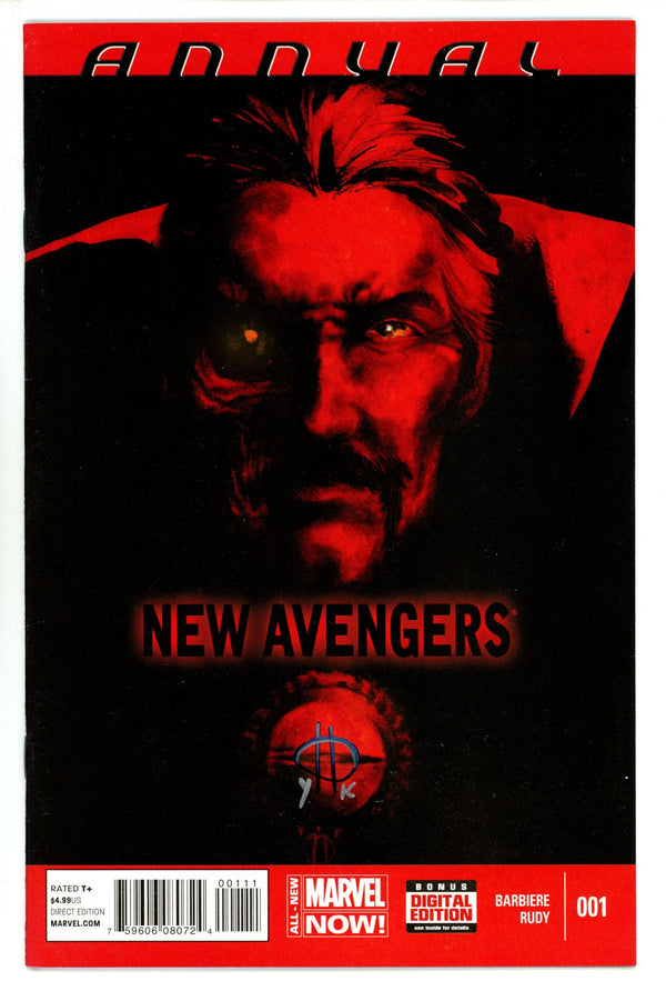 New Avengers Annual Vol 3 1 Signed Marco Rudy (2014)