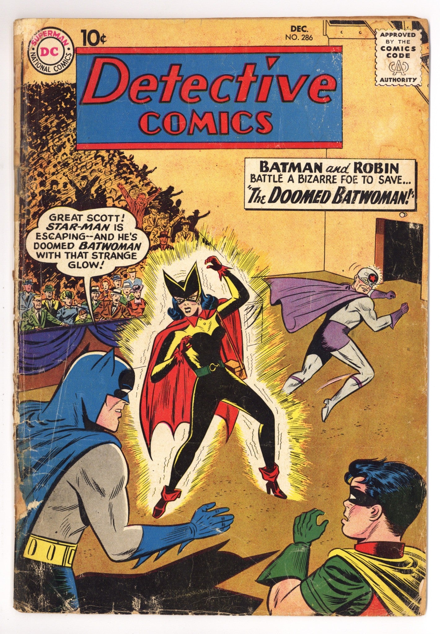 Detective Comics Vol 1 286 GD (2.0) (1960) 