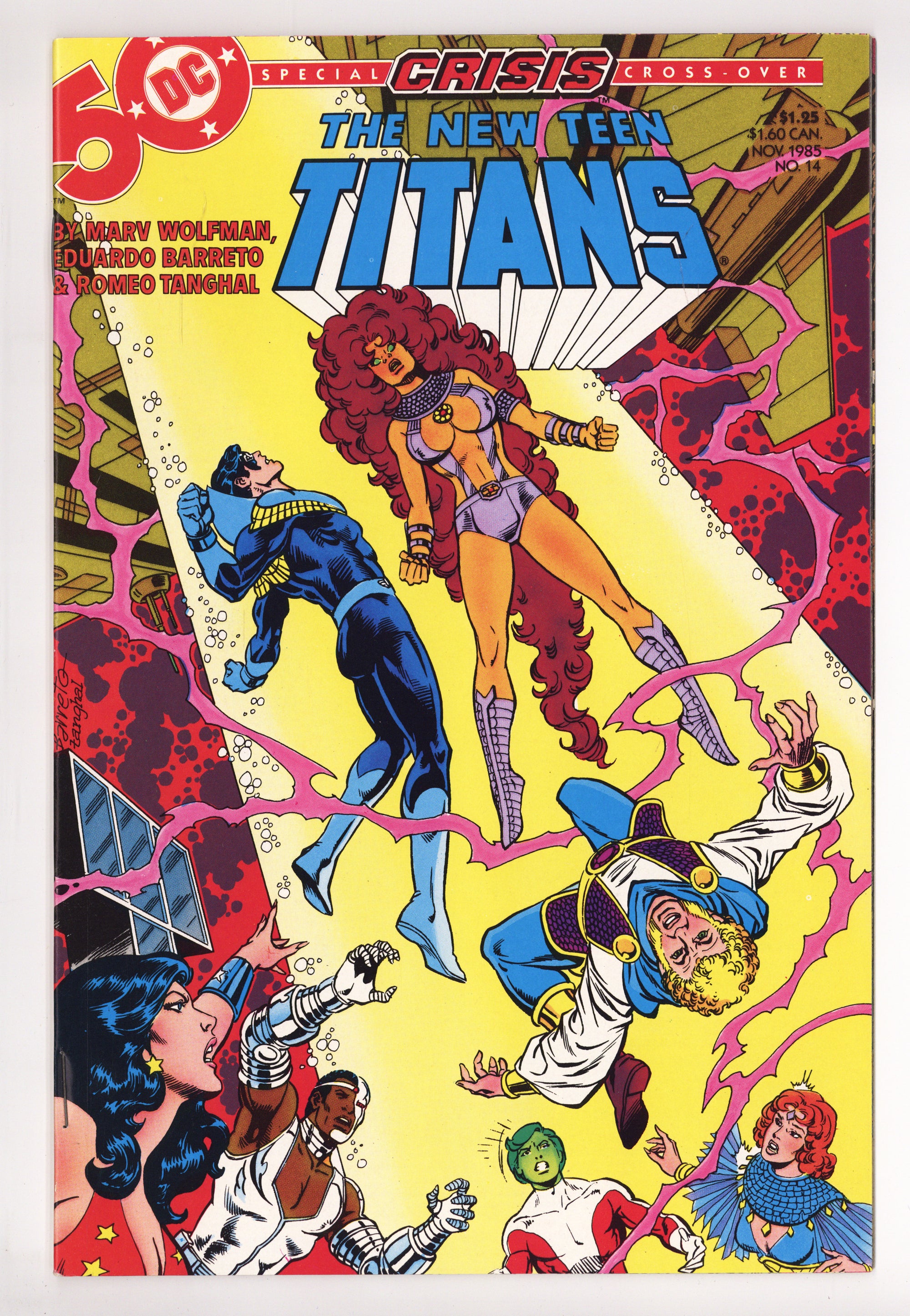 The New Teen Titans Vol 2 14 High Grade (1985) 