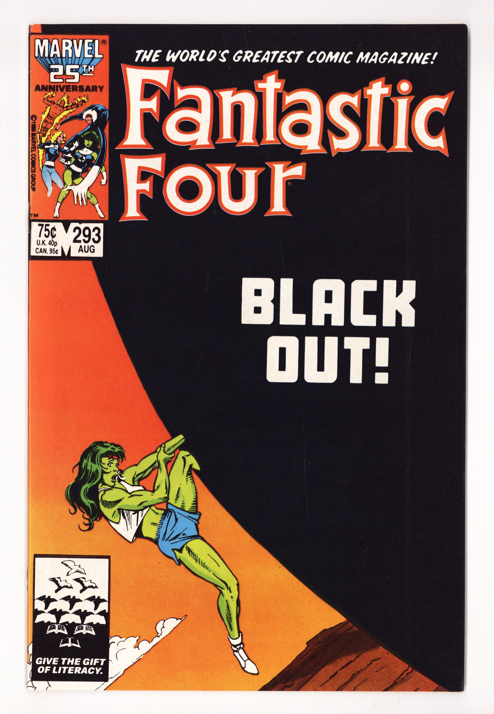 Fantastic Four Vol 1 293 High Grade (1986) 