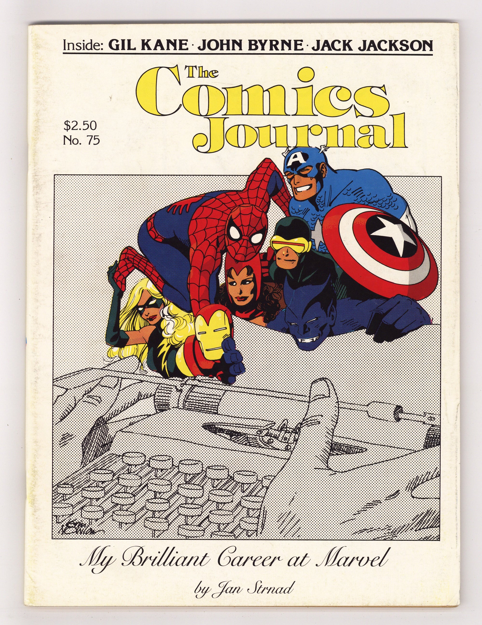 The Comics Journal 75 Low Grade (1982) 