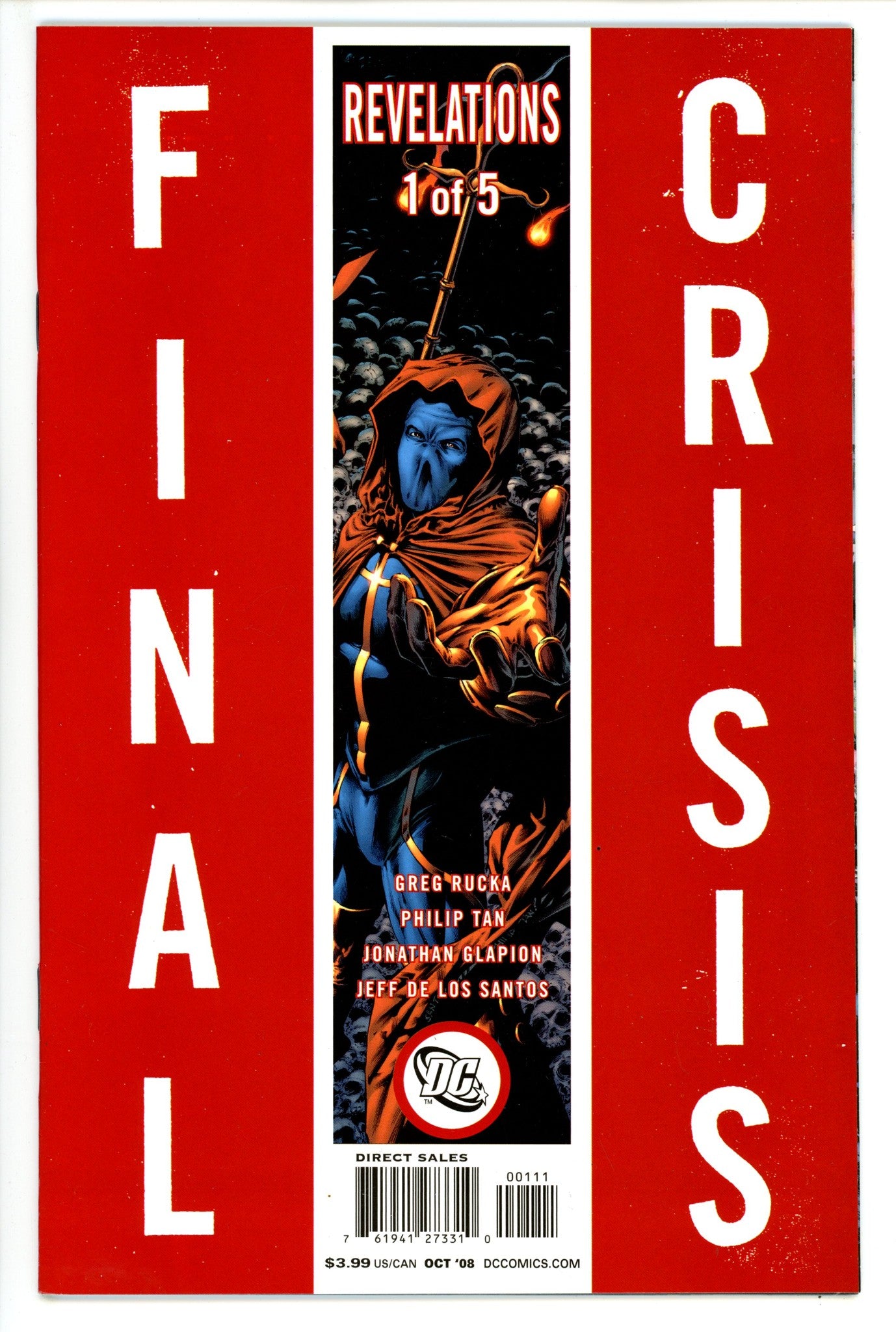 Final Crisis: Revelations 1 Tan Variant (2008)