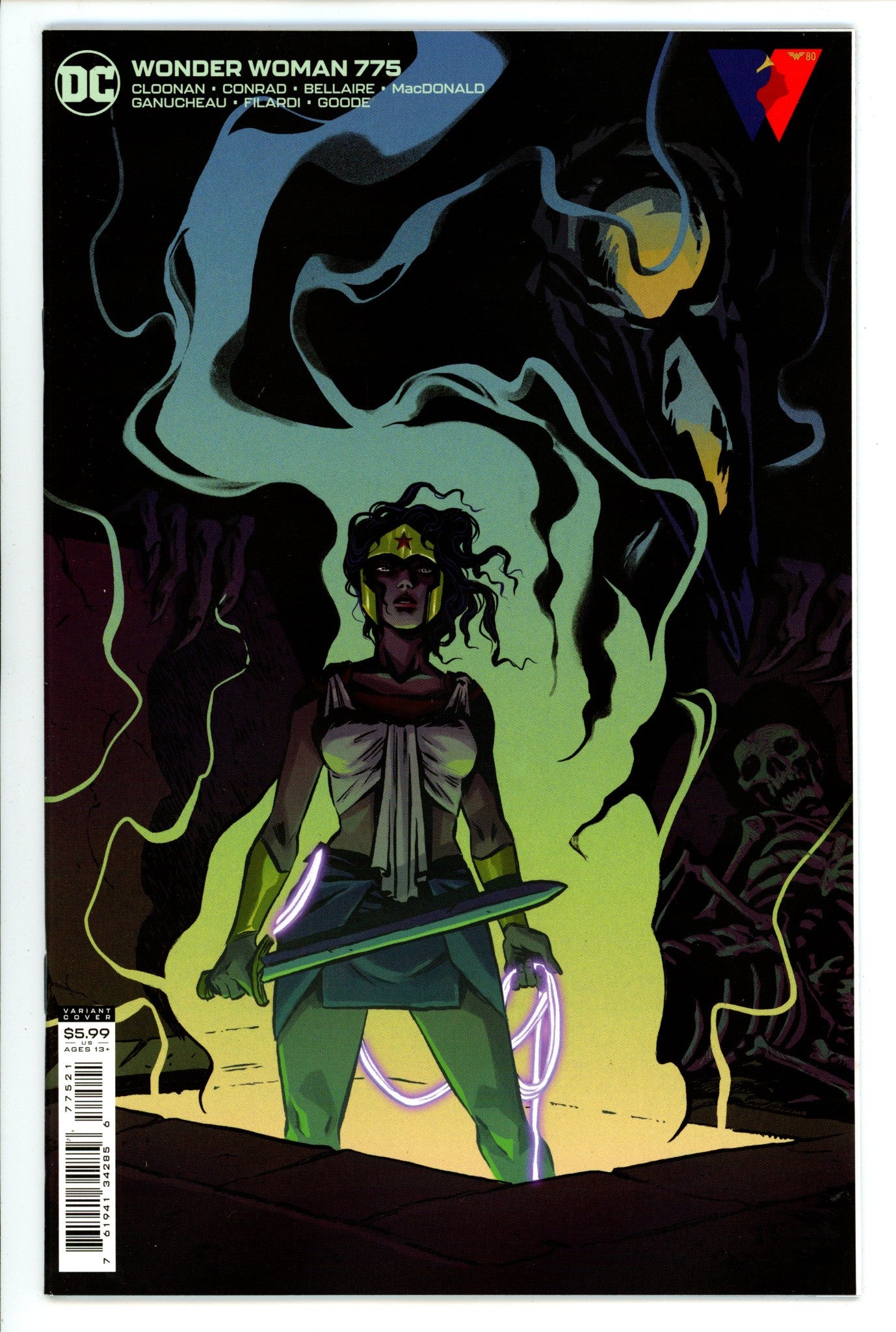 Wonder Woman Vol 5 775 High Grade (2021) Cloonan Variant 