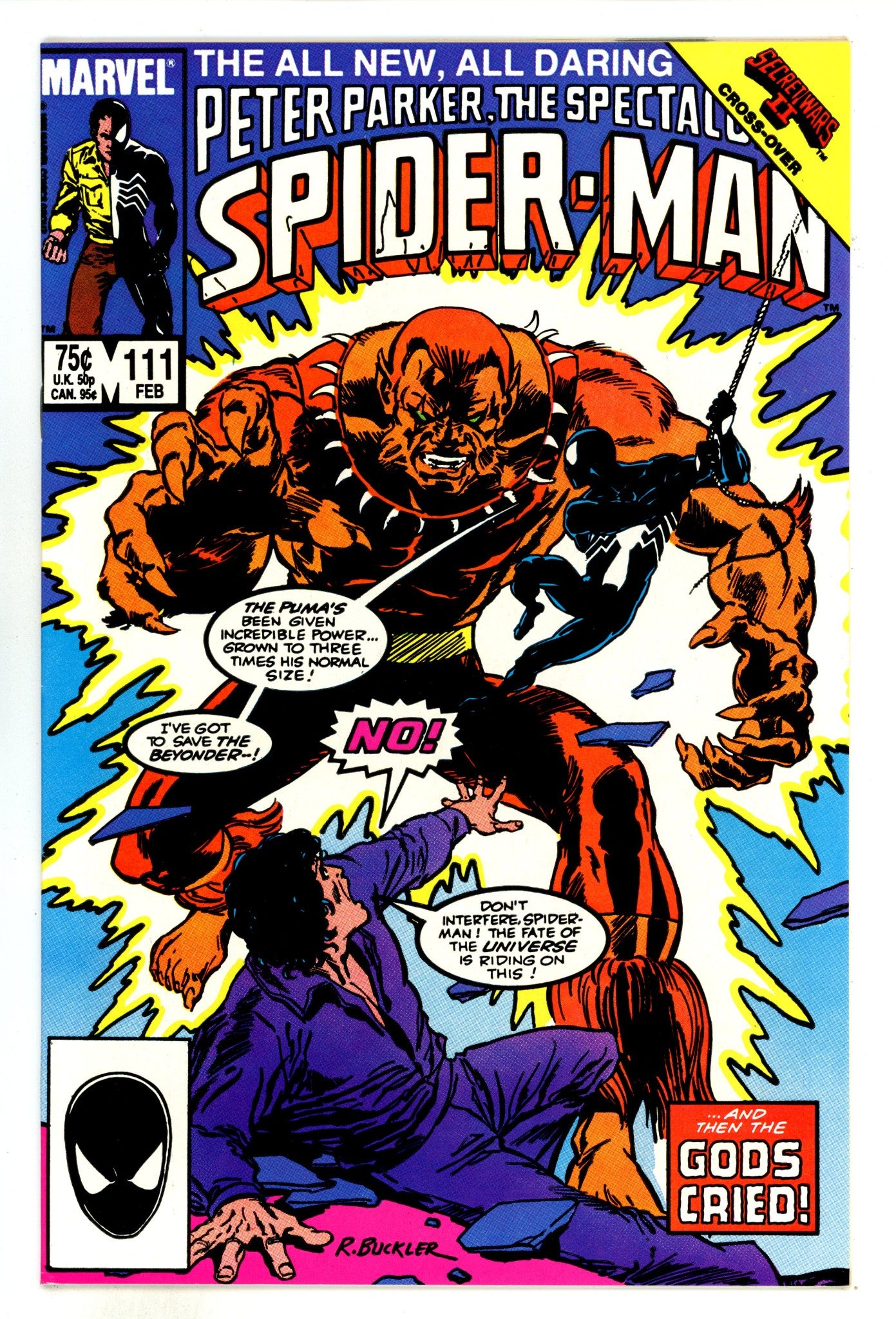 The Spectacular Spider-Man Vol 1 111 VF- (7.5) (1986) 