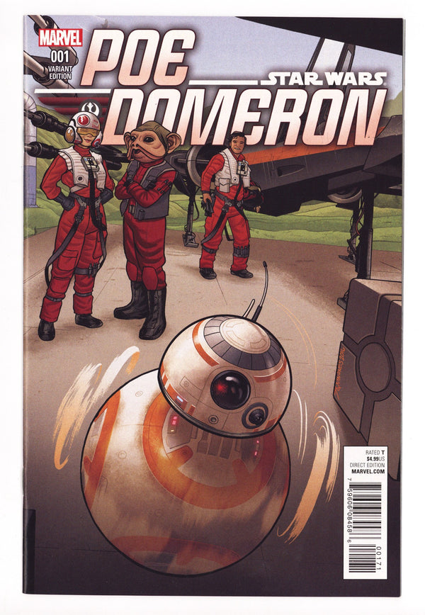 Poe Dameron 1 High Grade (2016) Quinones Variant