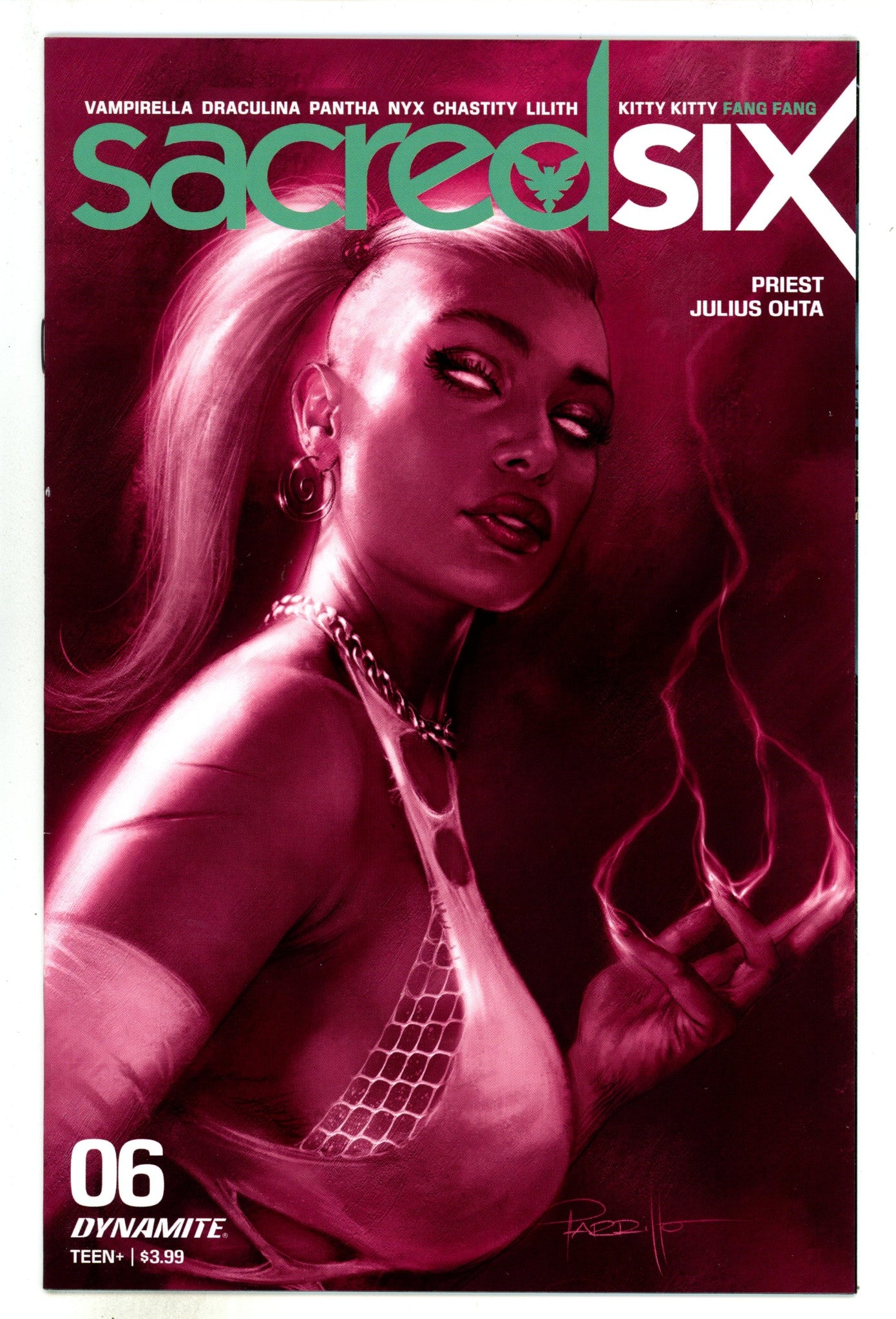 Sacred Six 6 VF/NM (9.0) (2021) Parrillo Tint Incentive Variant 