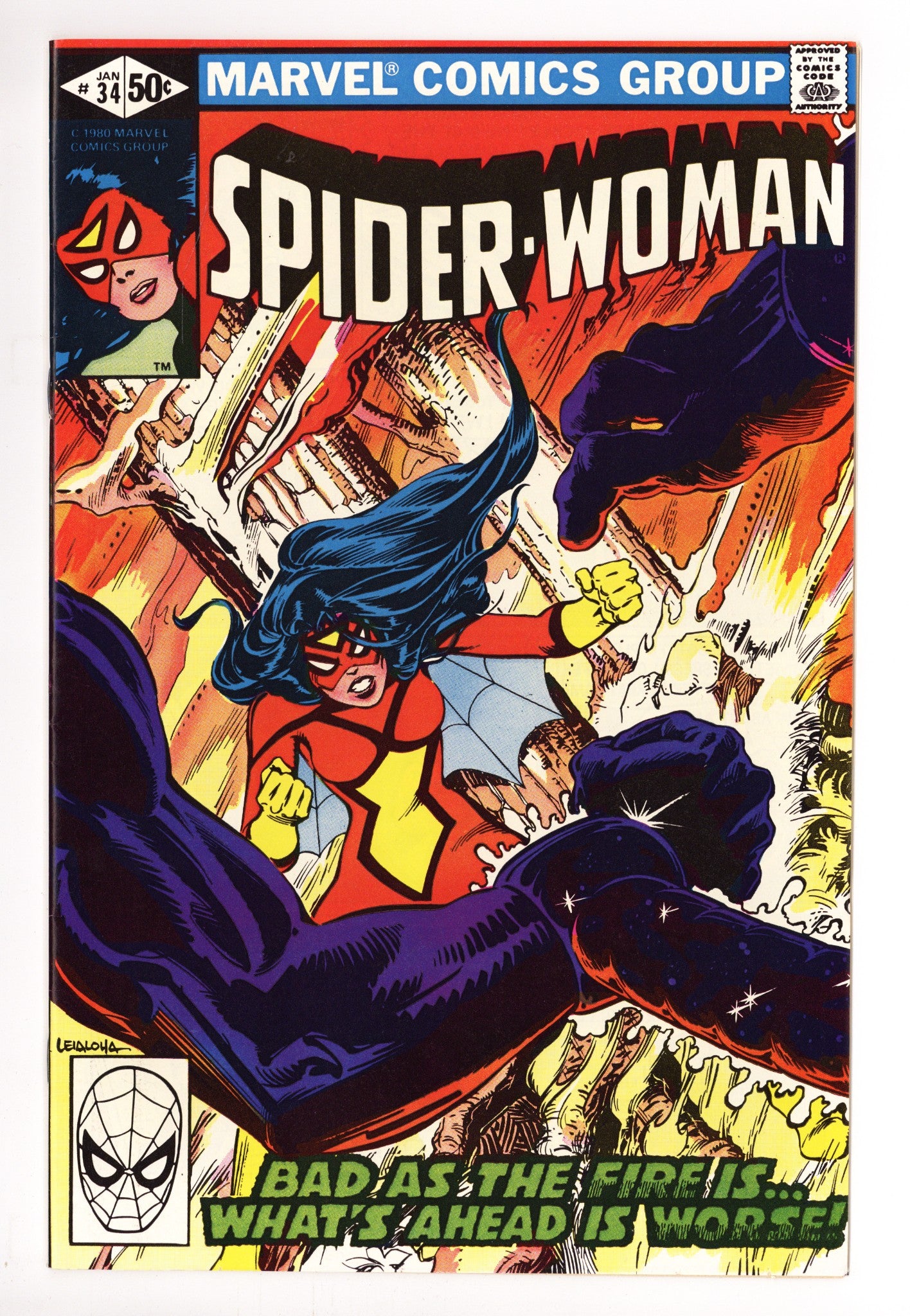 Spider-Woman Vol 1 34 Mid Grade (1981) 