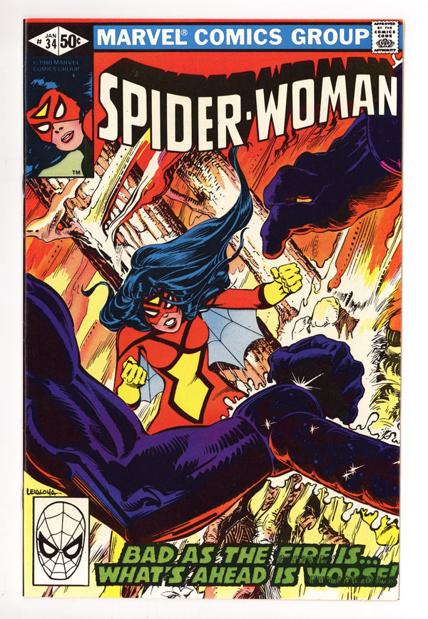 Spider-Woman Vol 1 34 Mid Grade (1981)