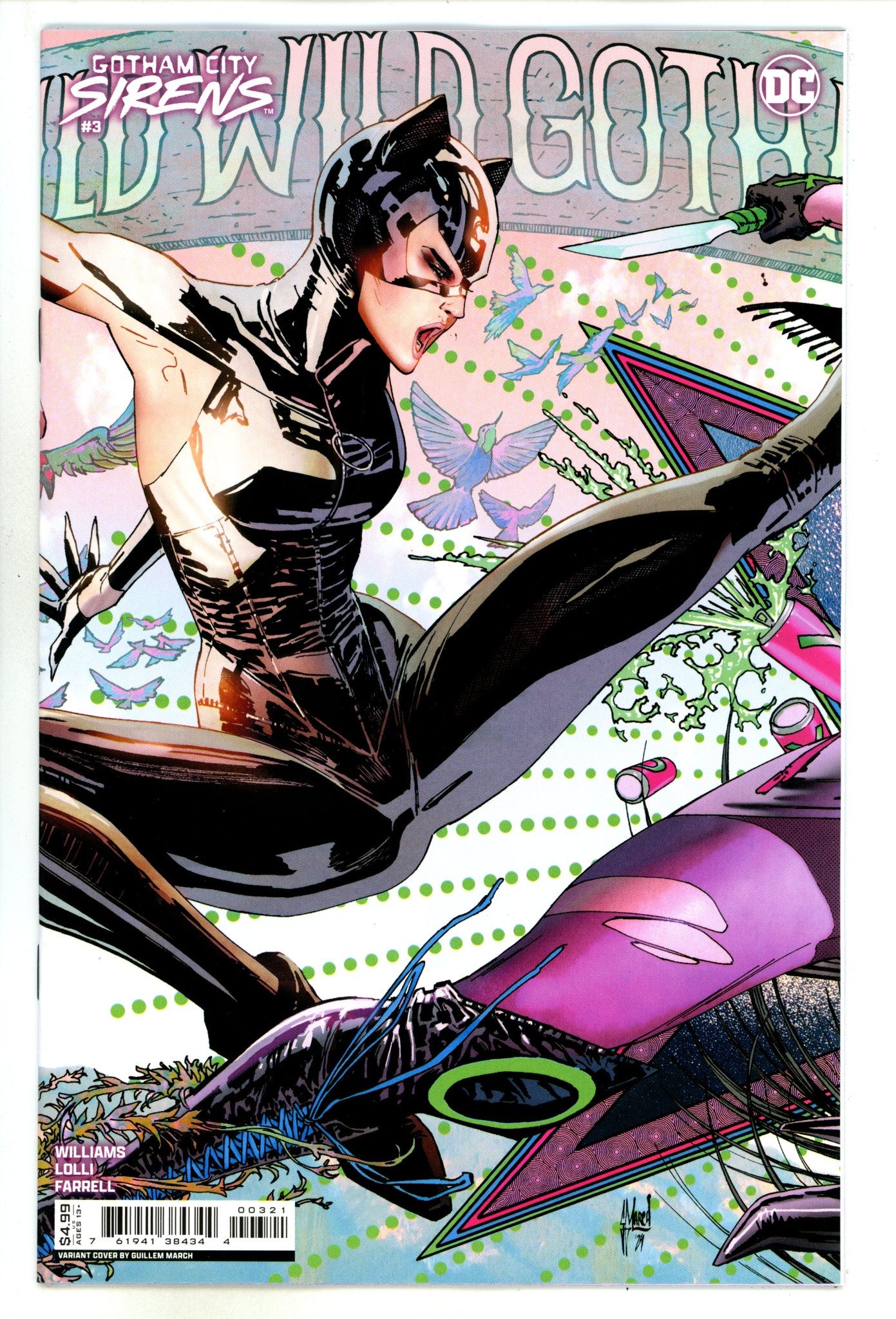 Gotham City Sirens Vol 2 3 March Connecting Variant (2024)