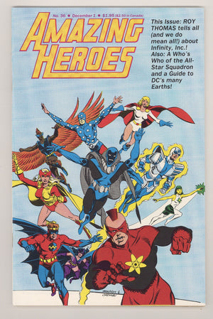 Amazing Heroes 36 VF/NM (9.0) (1983) 