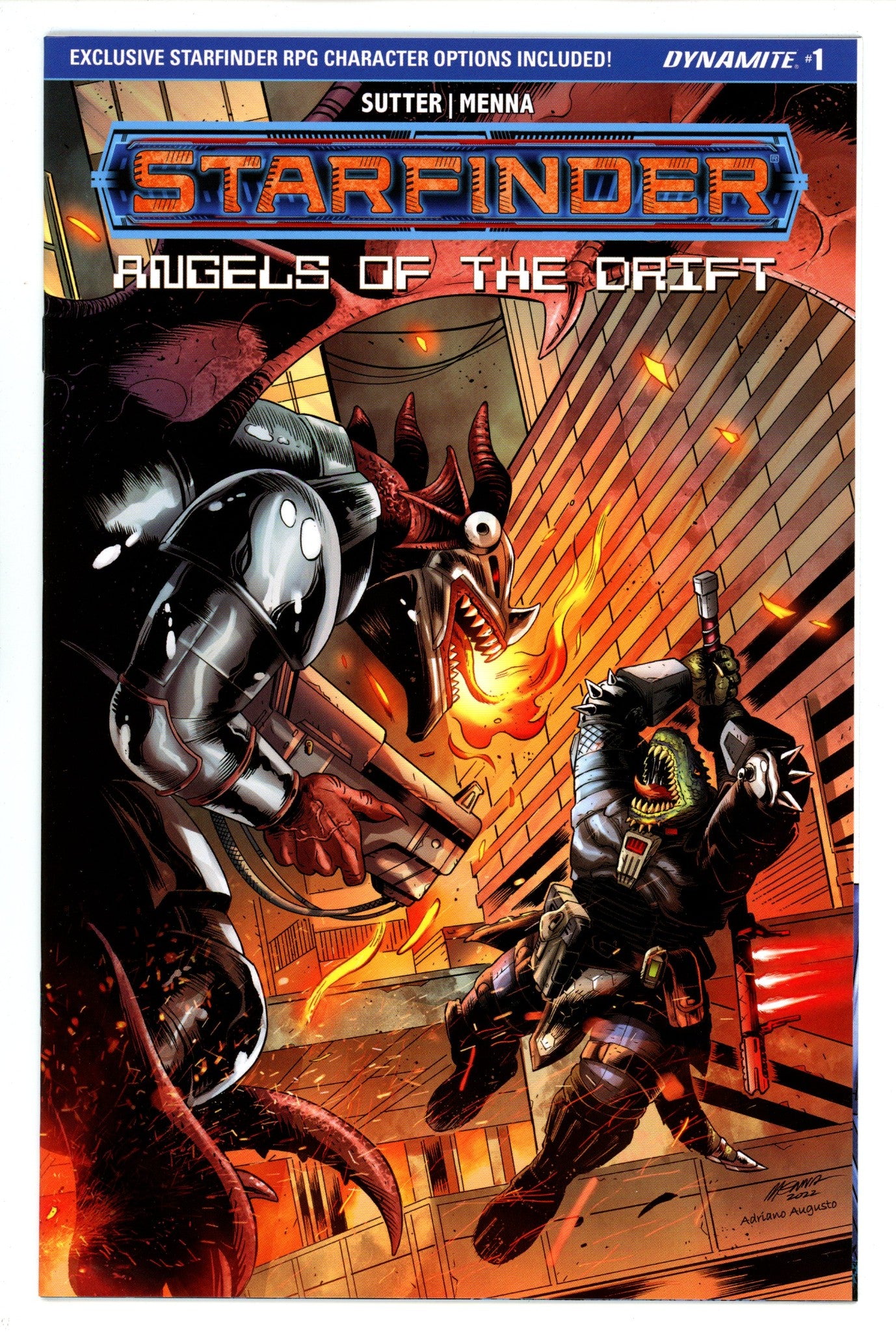 Starfinder: Angels of the Drift 1 High Grade (2023) Menna Variant 