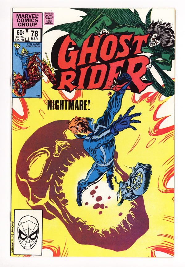 Ghost Rider Vol 1 78 VF+ (8.5) (1983)