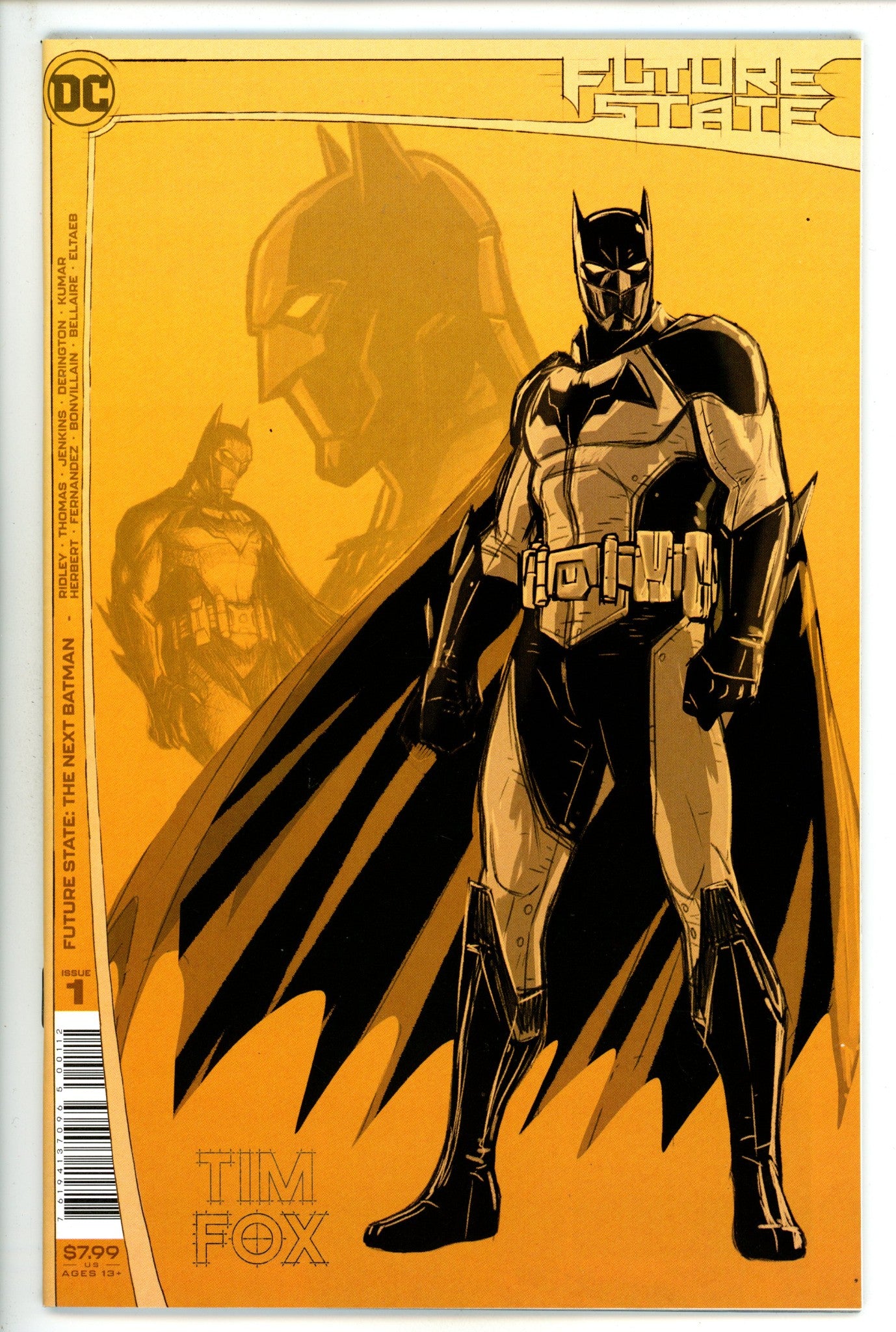 Future State: The Next Batman 1 High Grade (2021) 2nd Print 