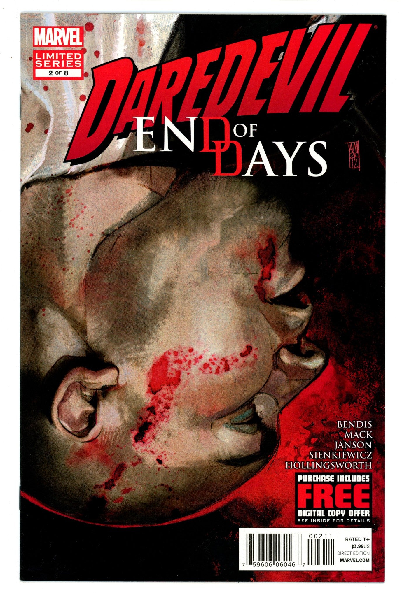 Daredevil: End of Days 2 High Grade (2013) 
