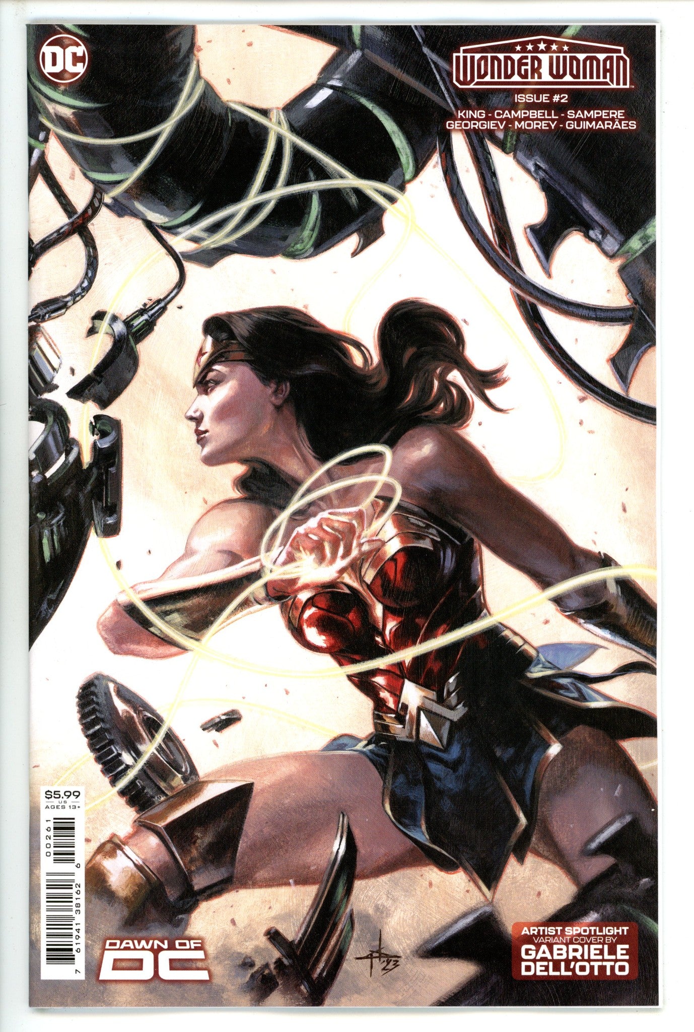 Wonder Woman Vol 6 2 Dell'Otto Variant (2023)