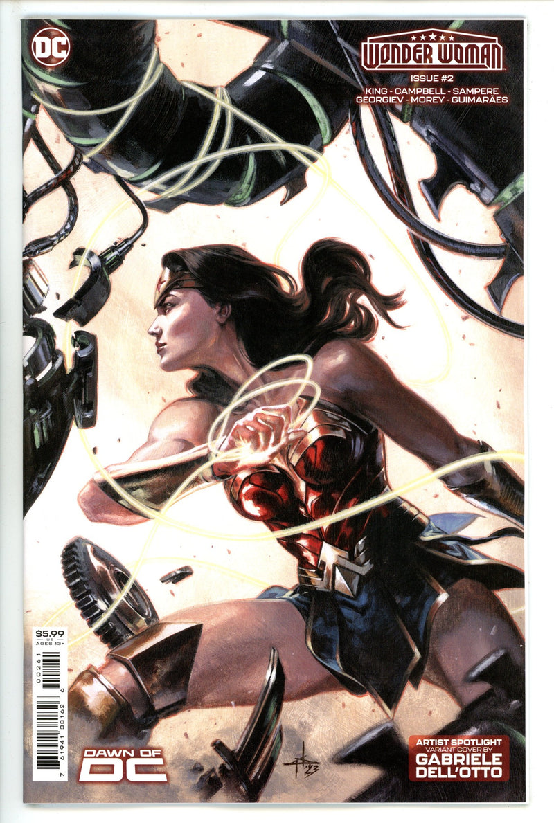 Wonder Woman Vol 6 2 Dell'Otto Variant (2023)
