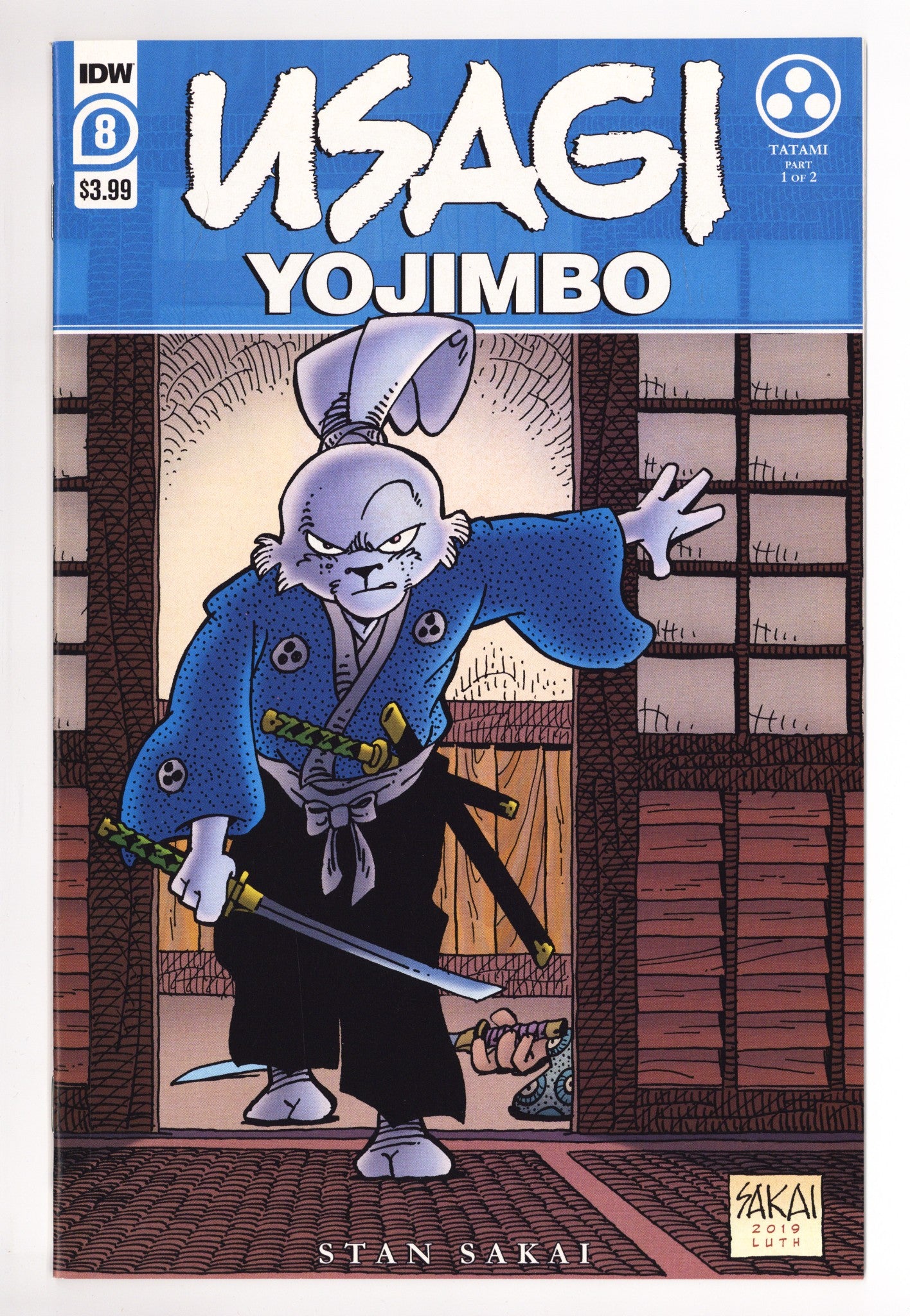 Usagi Yojimbo Vol 4 8 High Grade (2020) 