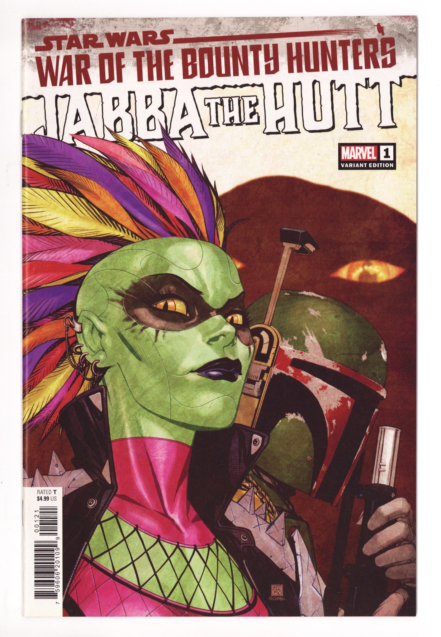 Star Wars: War of the Bounty Hunters - Jabba the Hutt 1 High Grade (2021) Chang Variant 