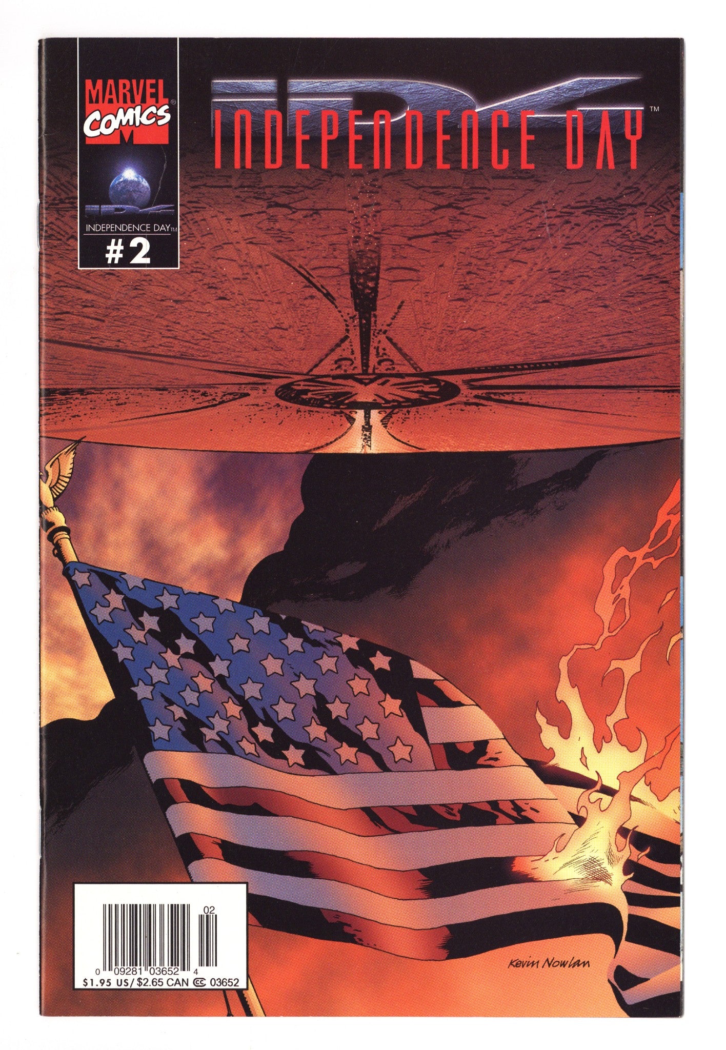 ID4: Independence Day 2 High Grade (1996) Newsstand 