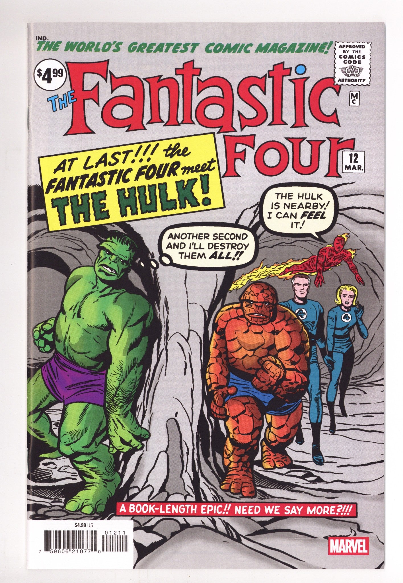 Fantastic Four Vol 1 12 Facsimile (2025)