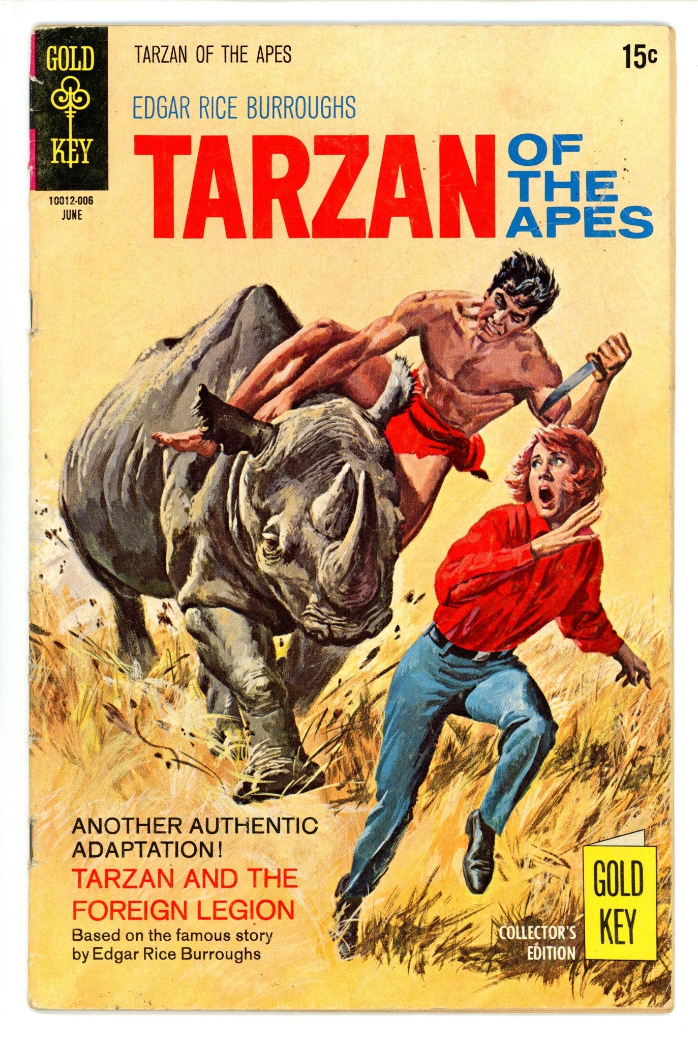 Edgar Rice Burroughs' Tarzan of the Apes 192 GD/VG (1970)