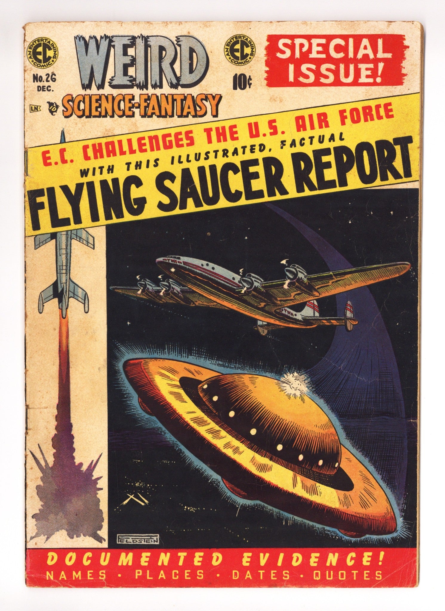 Weird Science-Fantasy Vol 1 26 VG (4.0) (1954) 