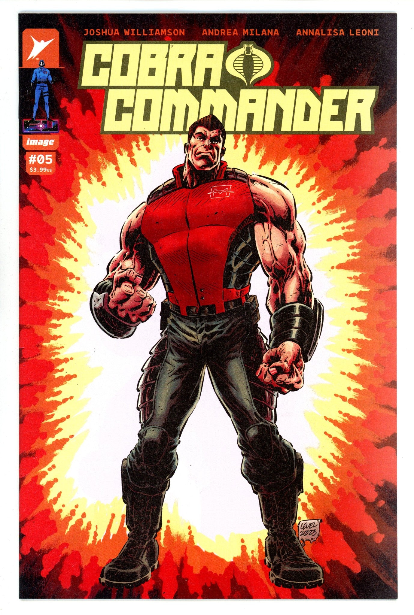 Cobra Commander 5 Level Incentive Variant NM- (2024)