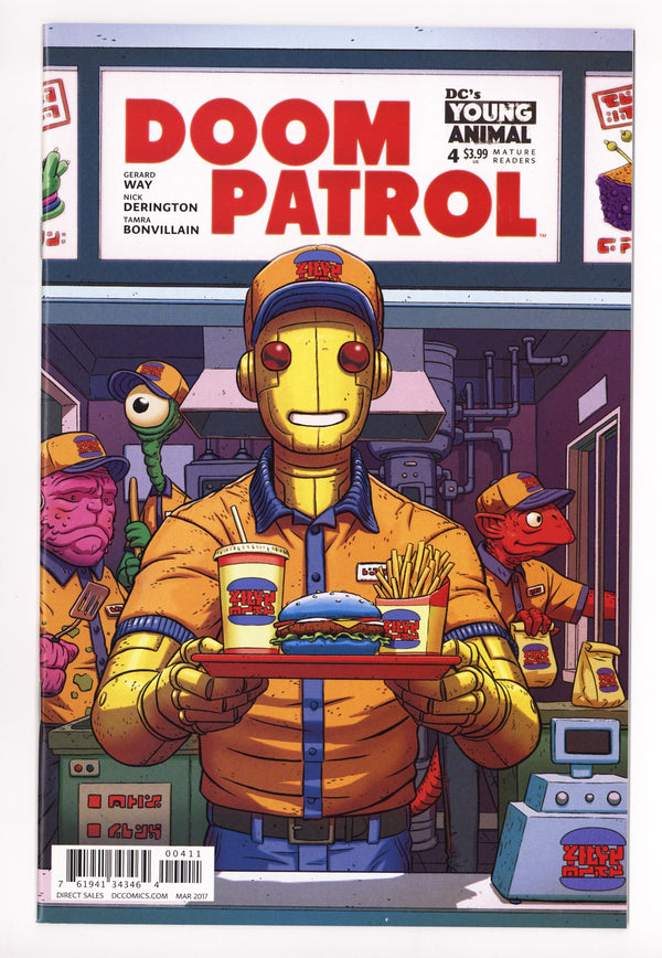 Doom Patrol Vol 6 4 High Grade (2017)
