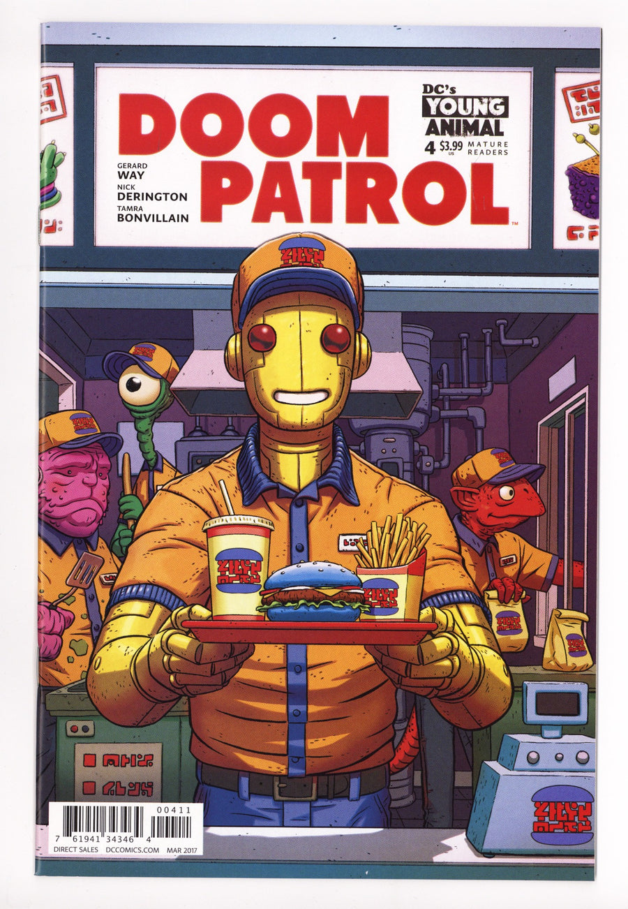 Doom Patrol Vol 6 4 High Grade (2017) 