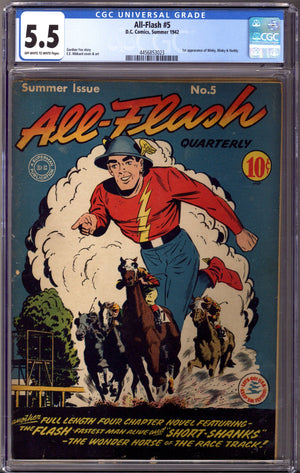 All-Flash   5 CGC 5.5 (FN-)   (1942)