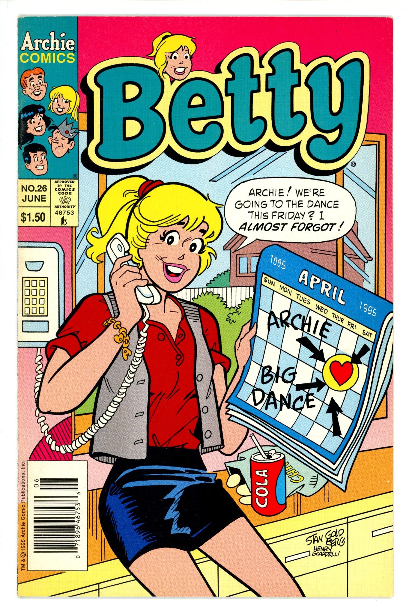 Betty 26 Newsstand FN (1995)