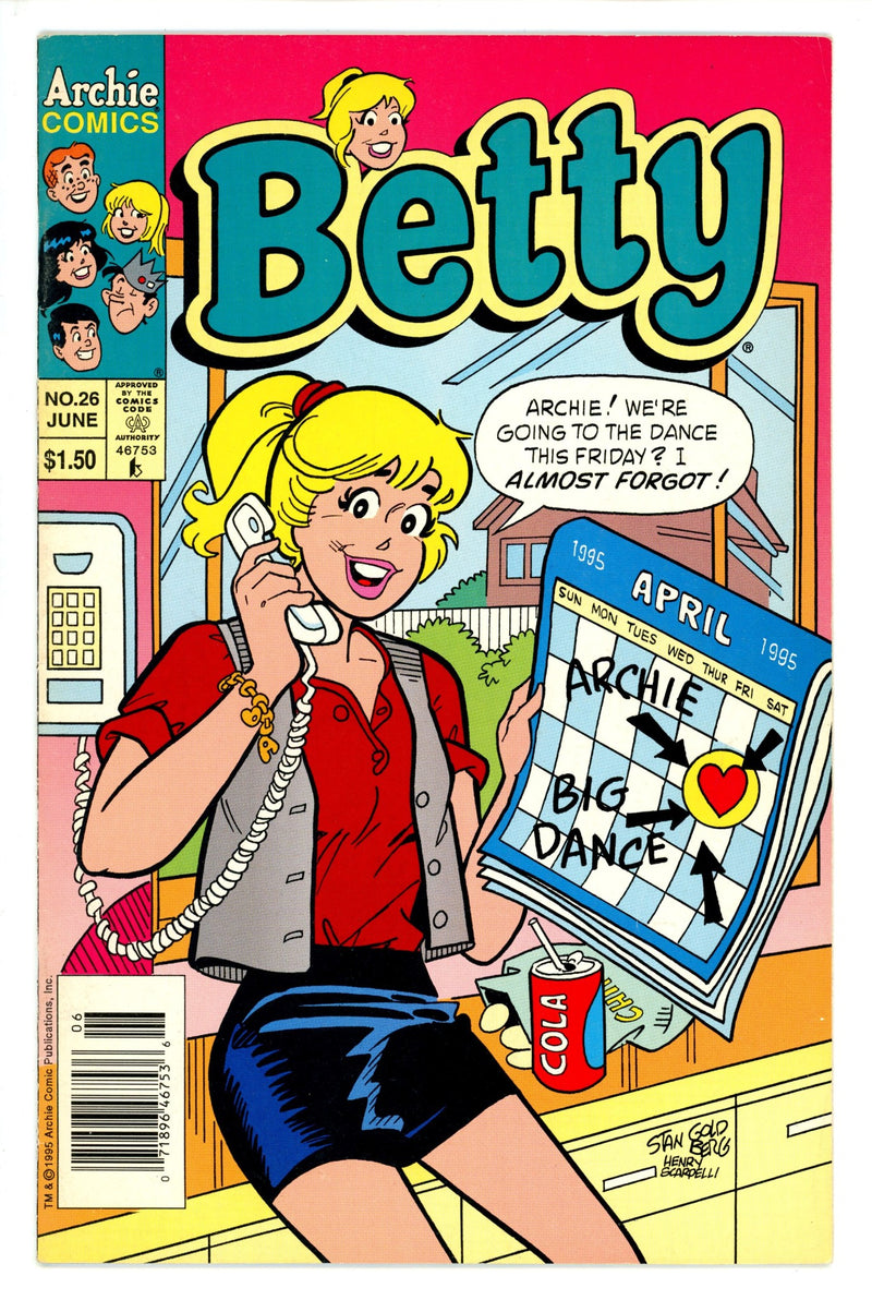 Betty 26 Newsstand FN (1995)