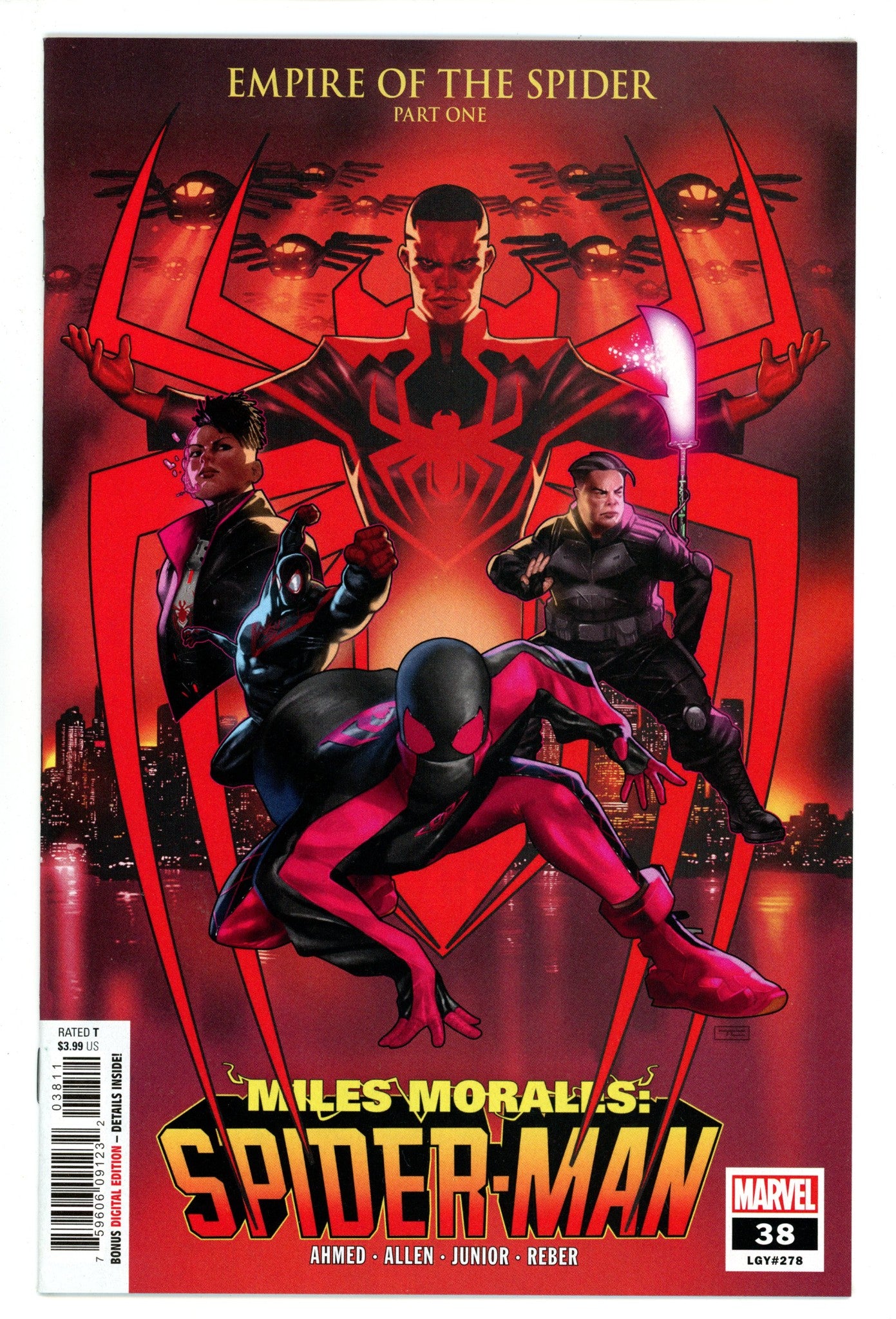 Miles Morales: Spider-Man Vol 1 38 (278) High Grade (2022) 