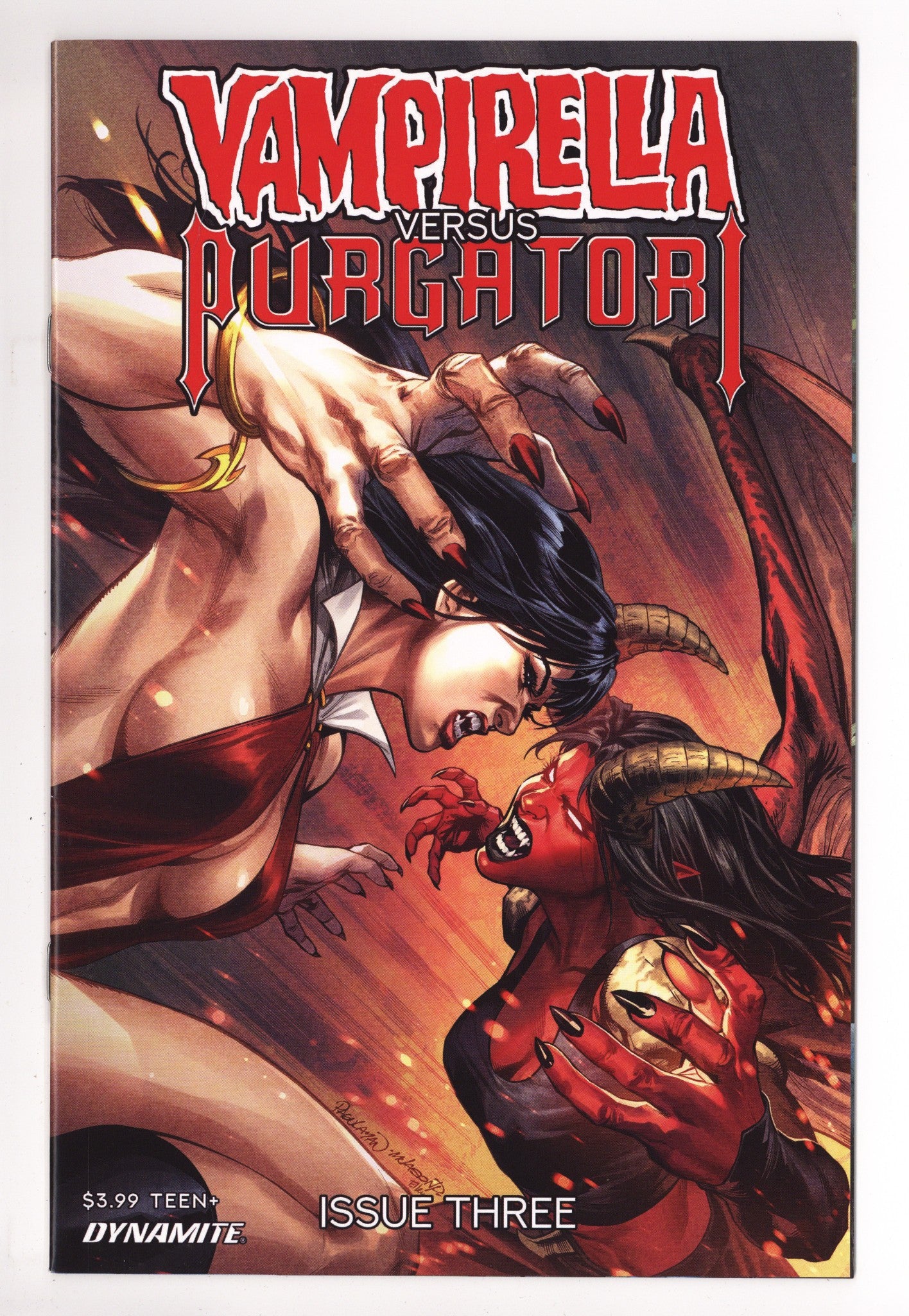 Vampirella versus Purgatori 3 High Grade (2021) Pagulayan Variant 