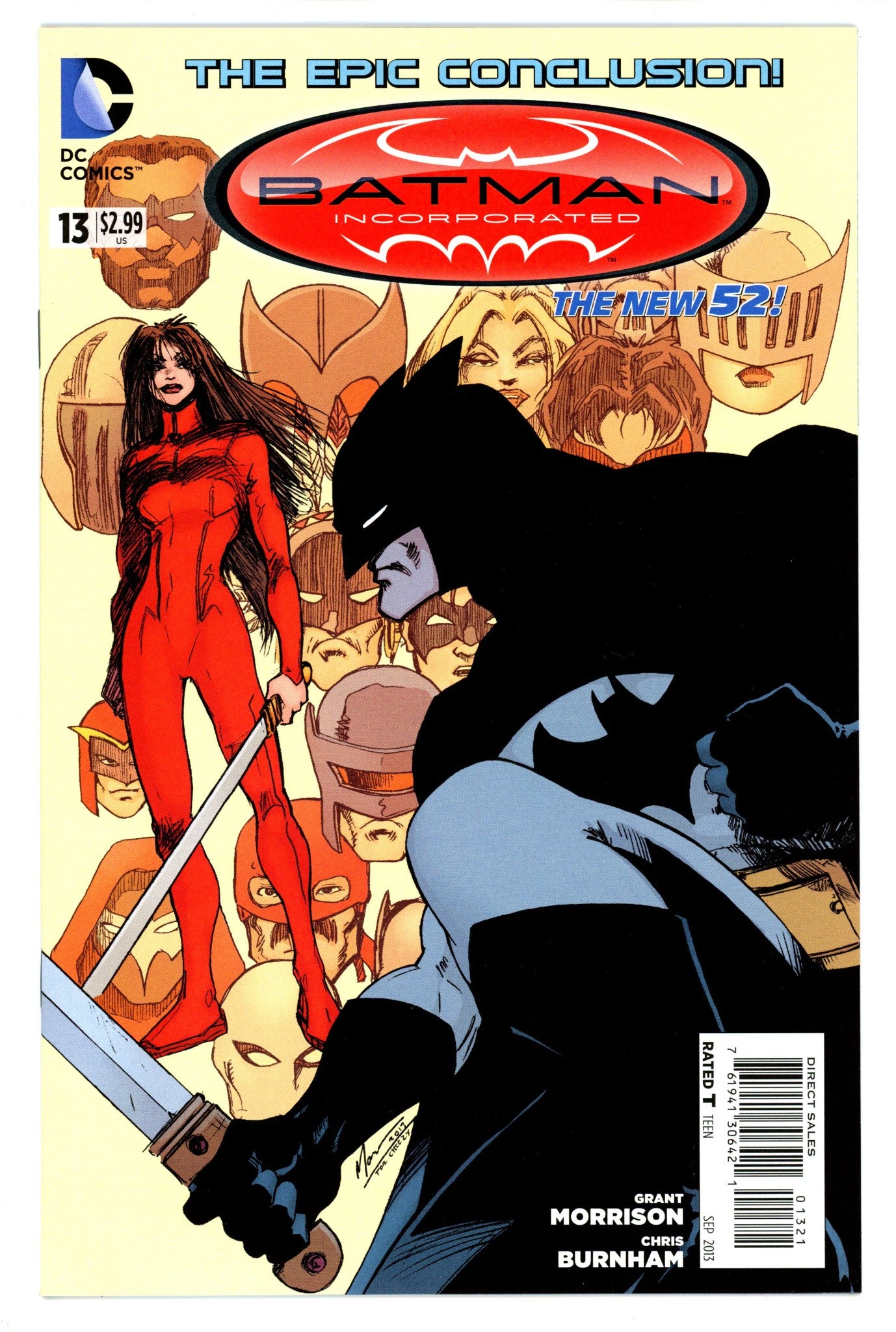 Batman Incorporated Vol 2 13 VF/NM (9.0) (2013) Morrison Variant 