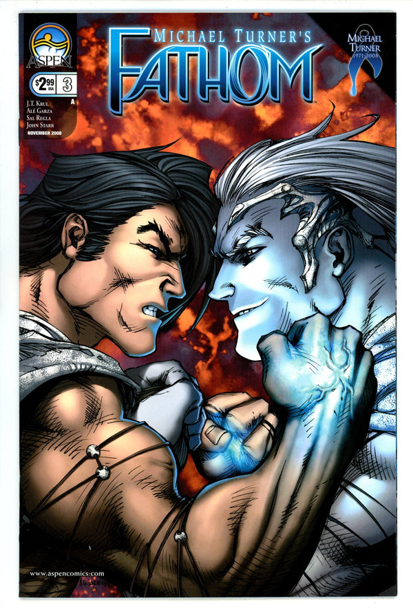 Michael Turner's Fathom Vol 3 3 High Grade (2008)